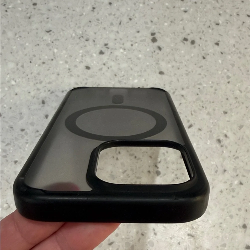 Spigen Black and Gray Phone Case